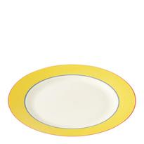 Kit Kemp Calypso Yellow Charger Bowl, 29.2cm