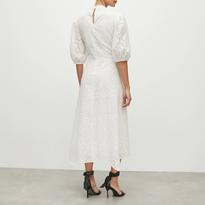 camila broderie asymmetric hem dress Camila Broderie Dress by AllSaints