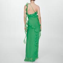 asymmetrical ruffle dress mango Lola Dress by Studio Lexi  Dramatic Tulle Cocktail Dress