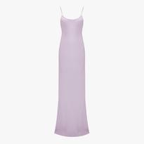 Victoria Beckham Lilac Cami Low Back Gown - BrandAlley Victoria Beckham Lilac Cami Low Back Gown - BrandAlley