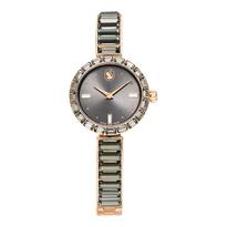 Grey Swiss Matrix Bangle Watch