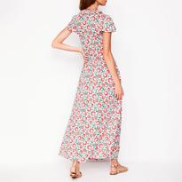 Boden Ivory Nicola Floral Jersey Tea Midi Dress - BrandAlley