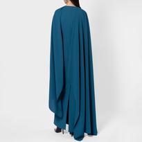 Roksanda Green Silk Blend Deena Maxi Dress - BrandAlley