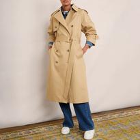 Wyse Beige Trinny Trench Coat - BrandAlley