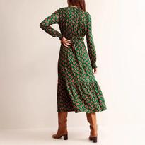 Boden Green Rosanna Long Sleeve Tea Dress - BrandAlley Boden Green Rosanna Long Sleeve Tea Dress - BrandAlley