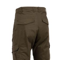 Cargo Trousers Mohalk Cotton Dark Vine