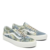 Women Green Tie Dye UA Old Skool Trainers