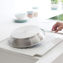 Light Grey Dish Drying Rack