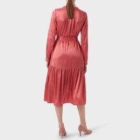 Pink Esther Midi Dress