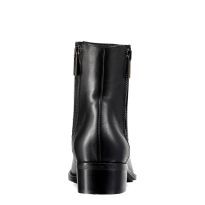 Black Leather Ode Dry Zip Chelsea Boot