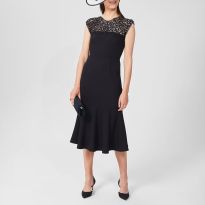 Navy Cecilia Lace Dress