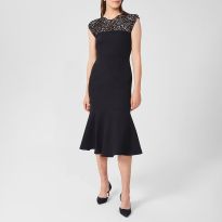 Navy Cecilia Lace Dress