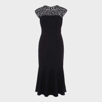 Navy Cecilia Lace Dress