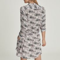 Pink Alice Circle Print Dress