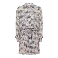 Pink Alice Circle Print Dress