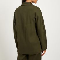 Khaki Tailored Blazer