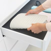 White SinkSide Silicone Dish Drying Mat