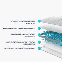 Hybrid&reg; Pair of Pillows, 47x70cm
