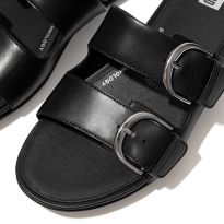 Black Gracie Slide Sandals