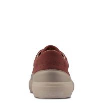 Pink Suede Aceley Lace Up Sneakers