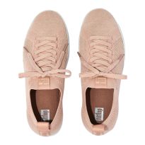 Almond Tan Rally Tonal Knit Sneakers