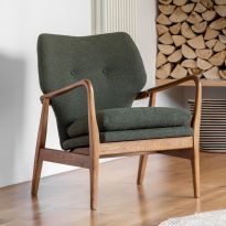 Creww Armchair, Green