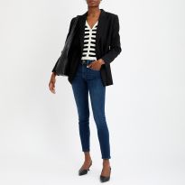 Dark Blue Le Skinny De Jeanne Stretch Jeans