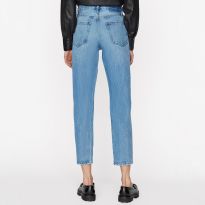 Mid Blue Le Original Straight Jeans