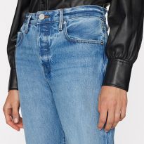 Mid Blue Le Original Straight Jeans