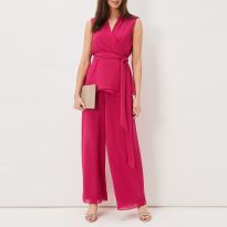 Pink Florentine Wrap Top