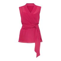 Pink Florentine Wrap Top