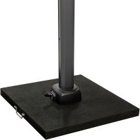 Arezzo Burnt Black Granite 90KG Parasol Base