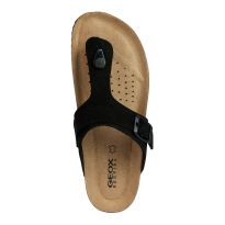 Black Leather Brionia Sandal