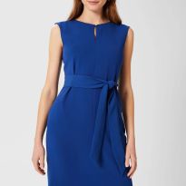Royal Blue Kristen Belted Dress
