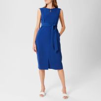 Royal Blue Kristen Belted Dress