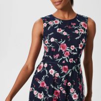 Navy/Multi Rosella Floral Dress