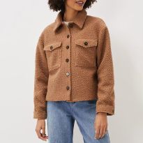 Brown Blake Borg Jacket