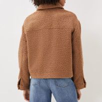 Brown Blake Borg Jacket