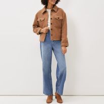 Brown Blake Borg Jacket