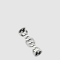 Interlocked G Ring in 925 Sterling Silver