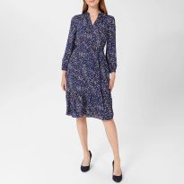 Blue Petite Mallory Dress