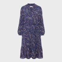 Blue Petite Mallory Dress