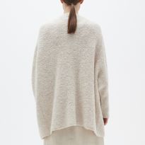 Beige Rocco Wool Blend Cardigan