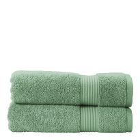 Ambience Pair of Hand Towels, Jade