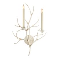 Branch Sconce in Old White