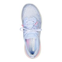 Grey/Blue GO WALK Massage Fit Upsurge Trainer
