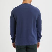 Navy Vintage Henley Shirt
