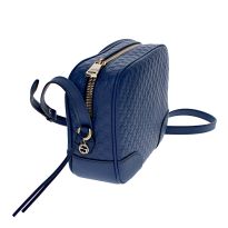 Gucci Blue Microguccissima Crossbody Bag