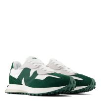 Unisex White And Green 327 Trainers