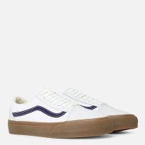Men's White/Navy Old Skool Trainers